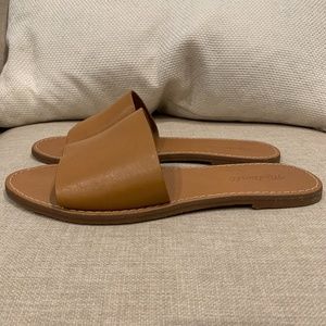 Madewell Boardwalk Post Slide Sandal